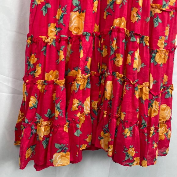 Betsy Johnson Vintage Inspired Floral Maxi Dress - Picture 7 of 12